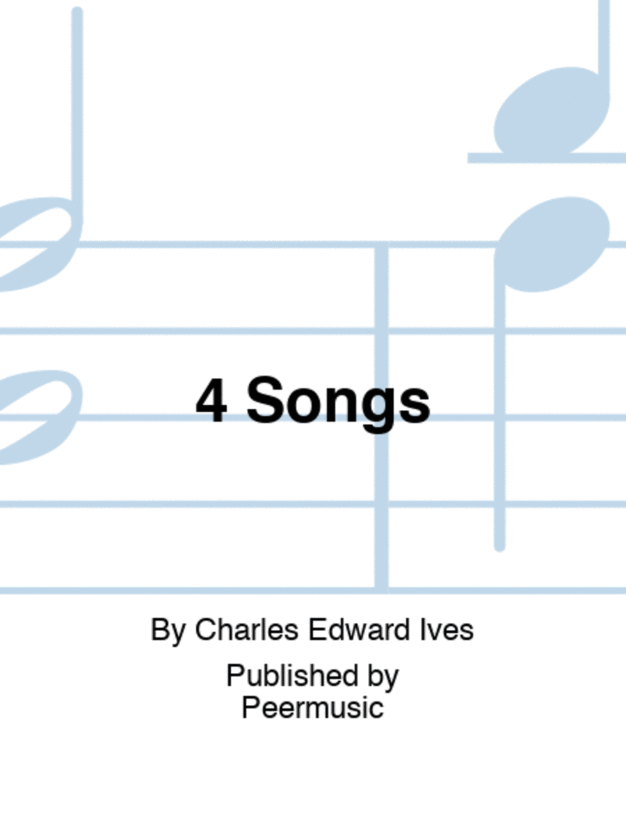 4 Songs Brass Ensemble scores gallery preview page 1