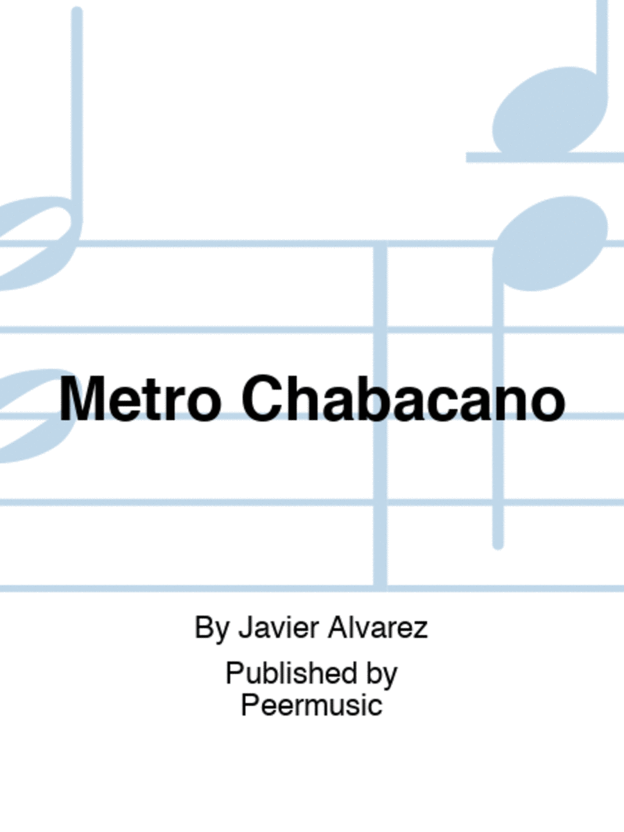 Metro Chabacano String Quartet scores gallery preview page 1