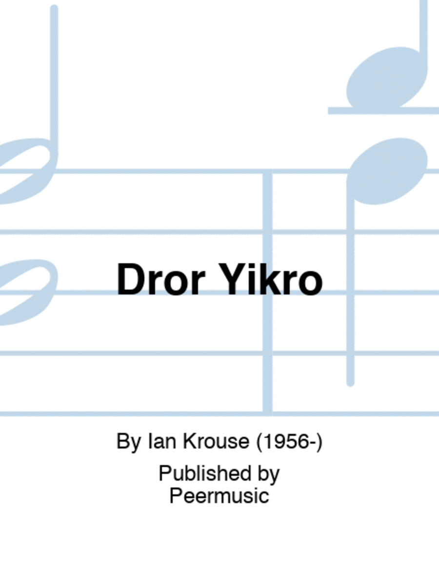 Dror Yikro Guitar scores gallery preview page 1