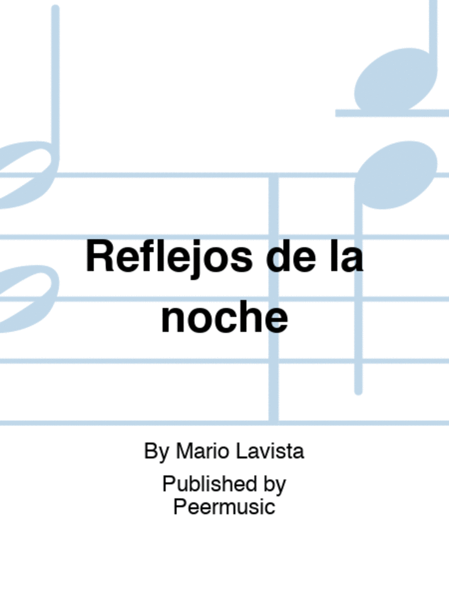Reflejos de la noche String Quartet scores gallery preview page 1