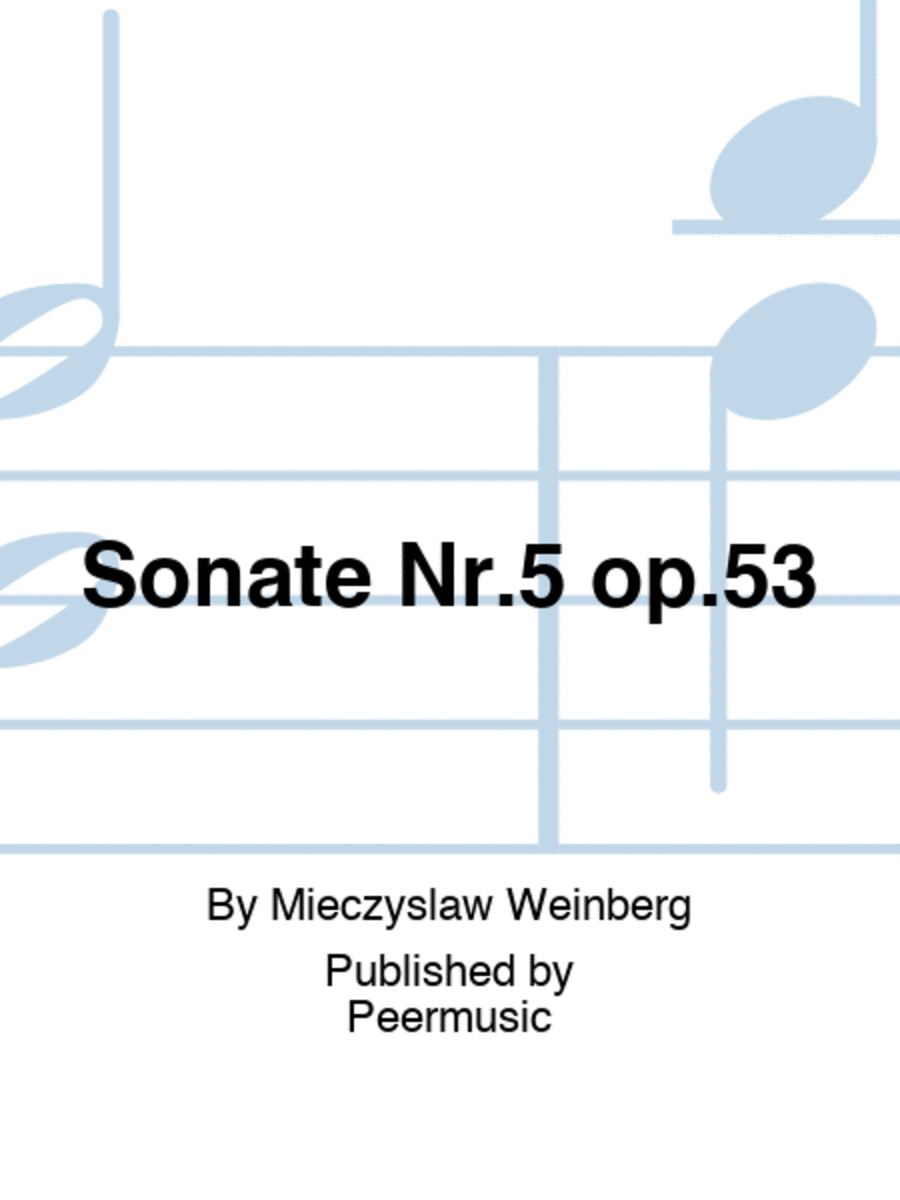 Sonate Nr.5 op.53 Violin Solo scores gallery preview page 1