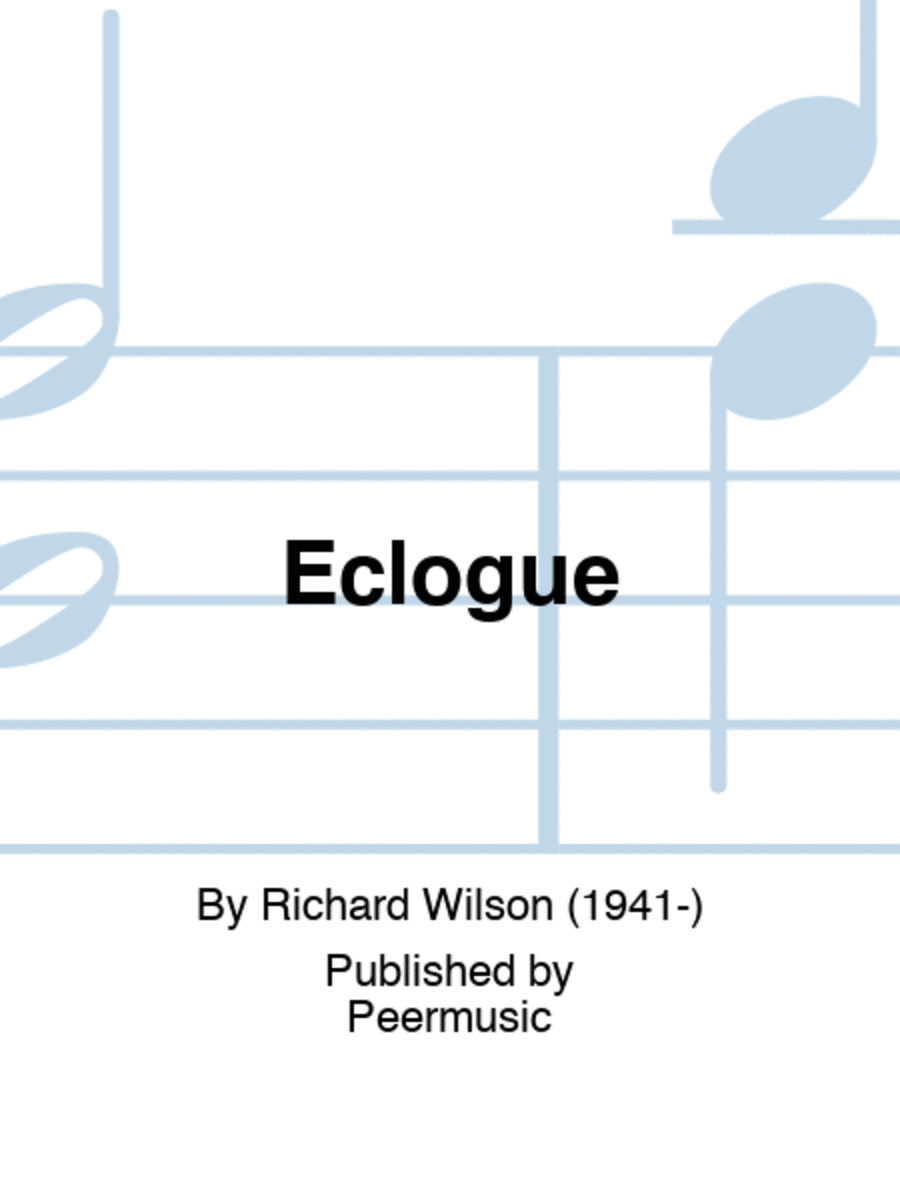 Eclogue Piano Solo scores gallery preview page 1