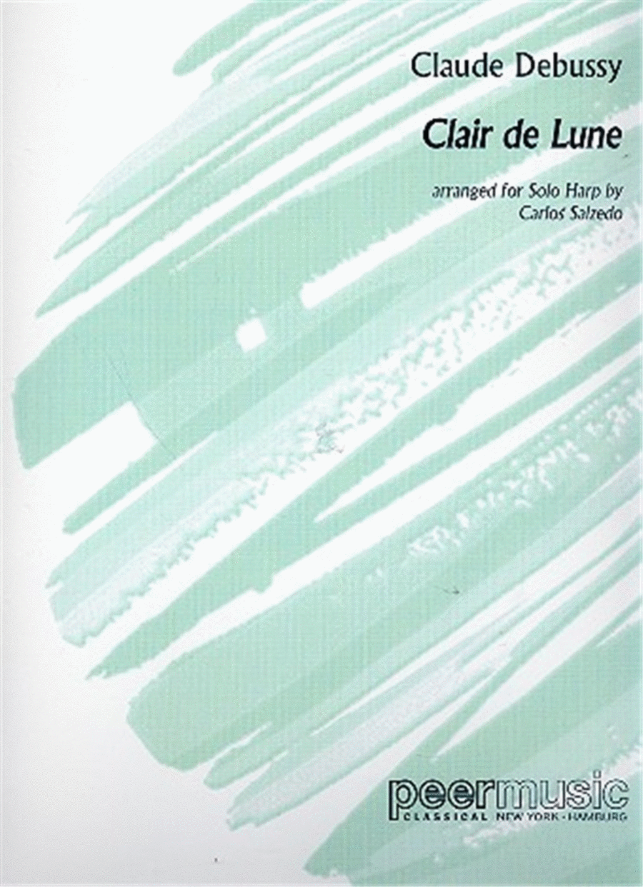 Clair de lune Harp scores gallery preview page 1