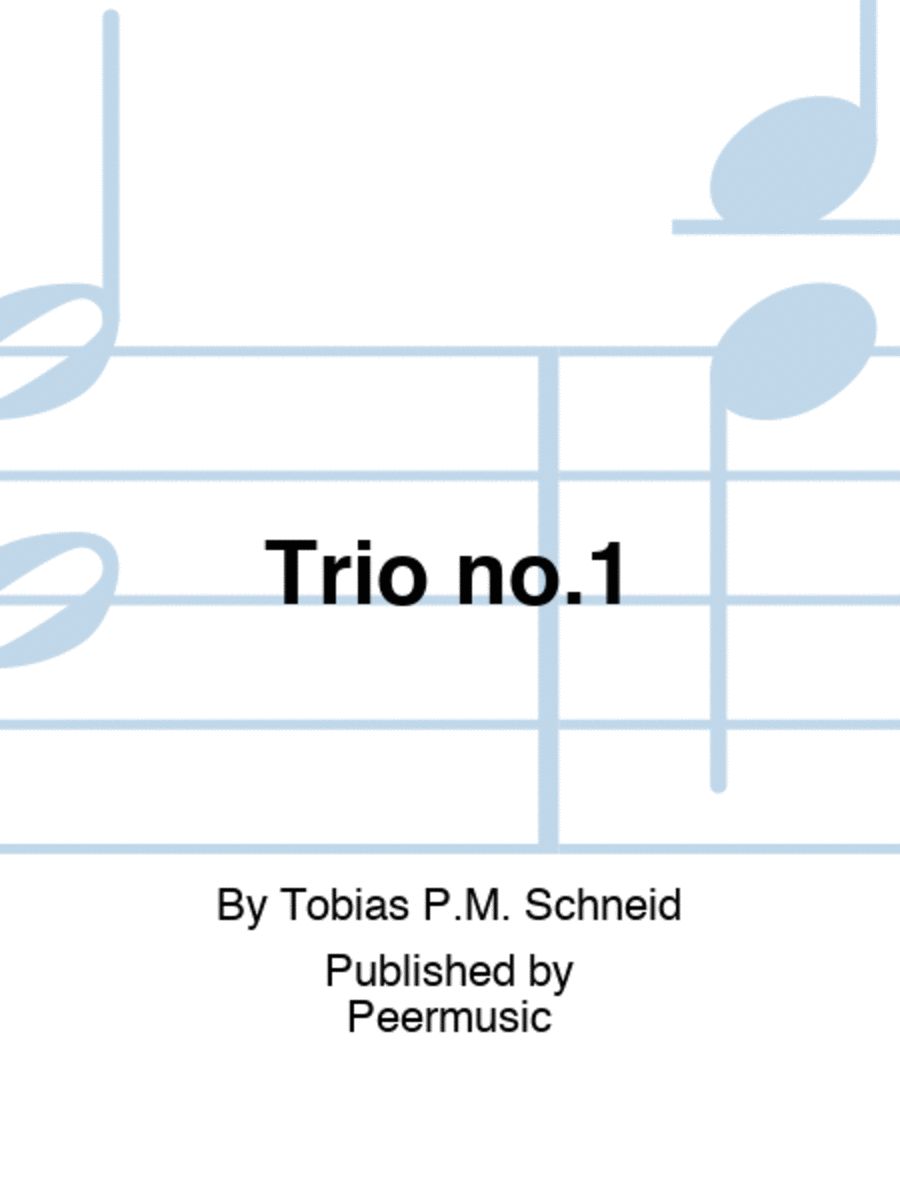 Trio no.1 String Trio scores gallery preview page 1