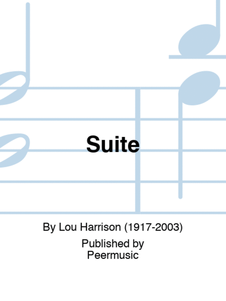 Suite Violin scores gallery preview page 1