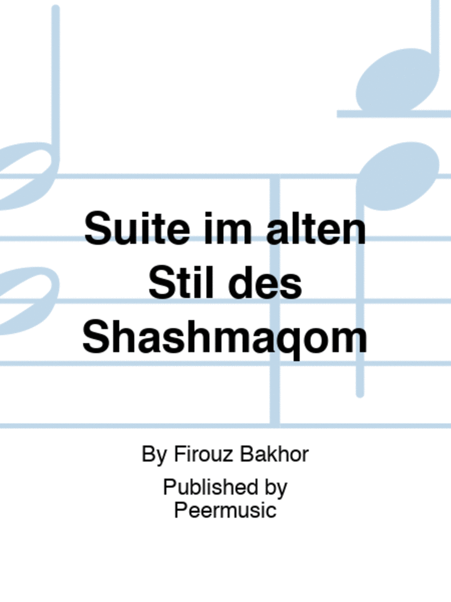 Suite im alten Stil des Shashmaqom String Quartet scores gallery preview page 1