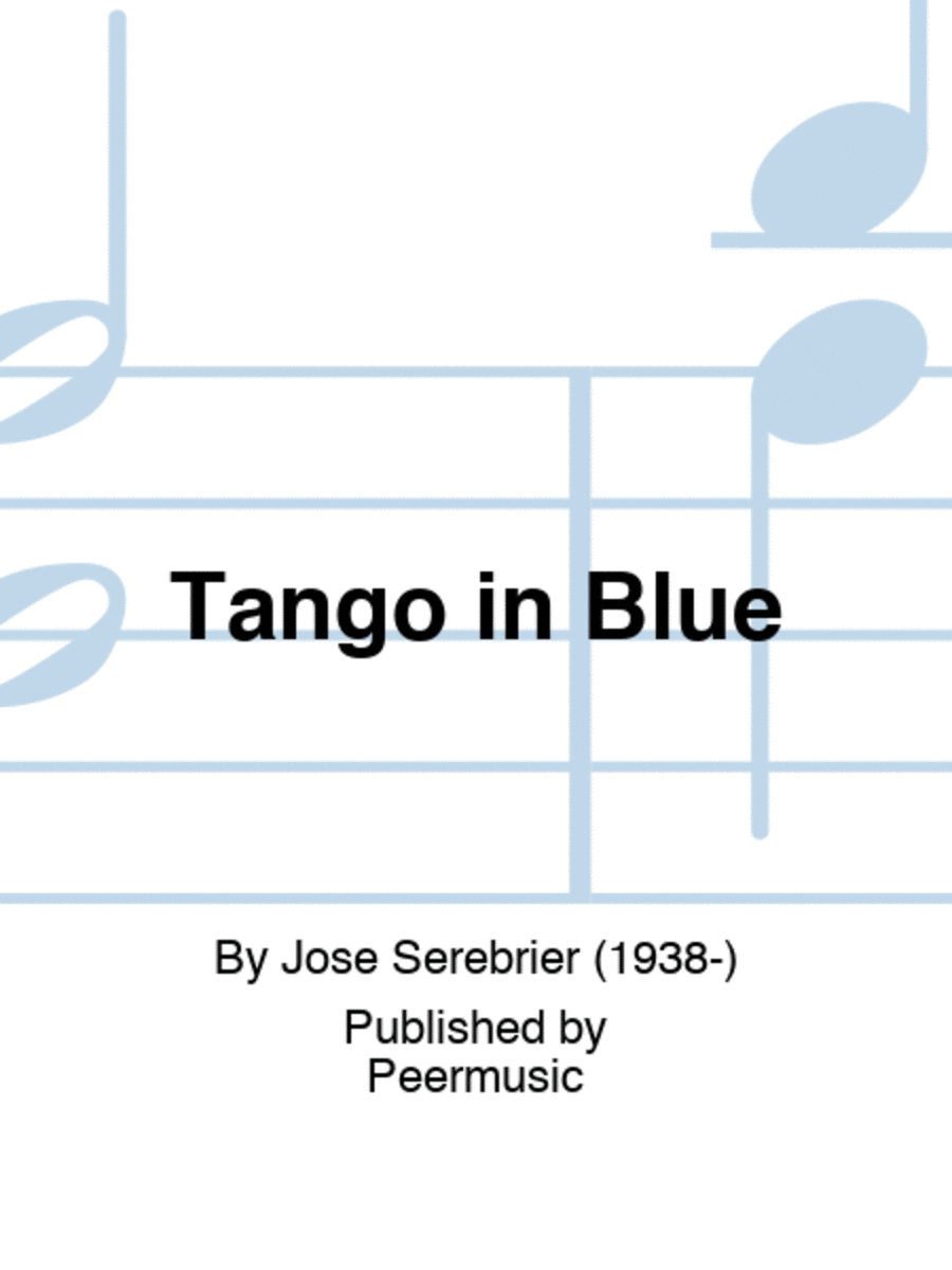 Tango in Blue String Orchestra scores gallery preview page 1