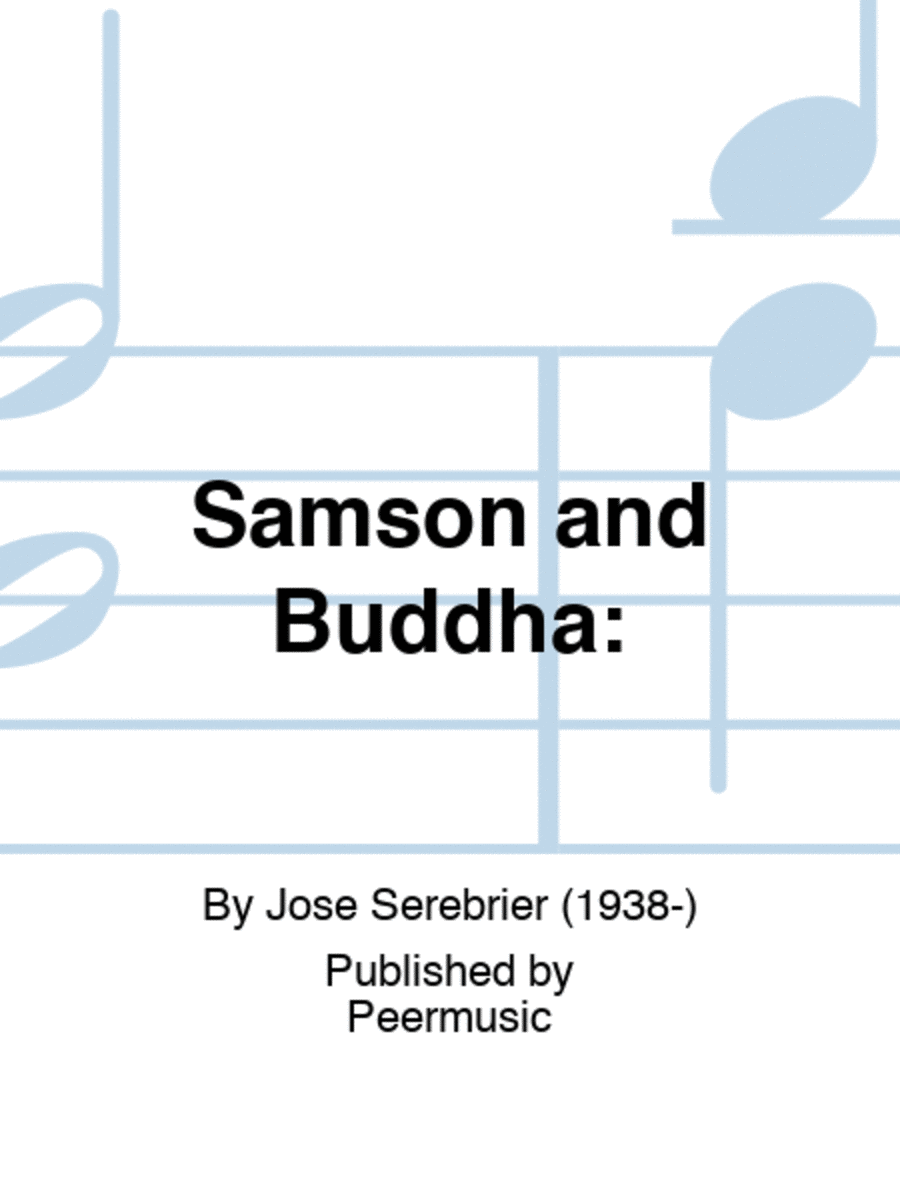 Samson and Buddha: Clarinet Duet scores gallery preview page 1