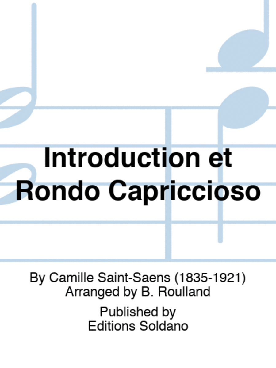 Introduction et Rondo Capriccioso Violin scores gallery preview page 1