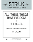 All These Things That I've Done
