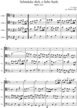 Schmücke dich, o liebe Seele BWV 654