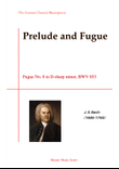 Bach-Fugue No. 8 in D-sharp minor, BWV 853 mini preview