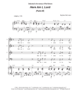 Here Am I, Lord (Psalm 40) (Vocal Quartet - (SATB) mini preview