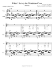 When I Survey the Wondrous Cross--vocal solo