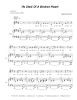 He Died Of A Broken Heart (Vocal solo) mini preview