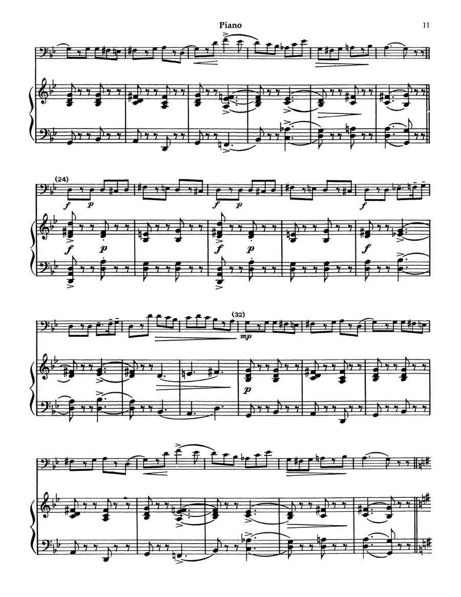 Funeral March Of A Marionette Piano scores gallery preview page 2