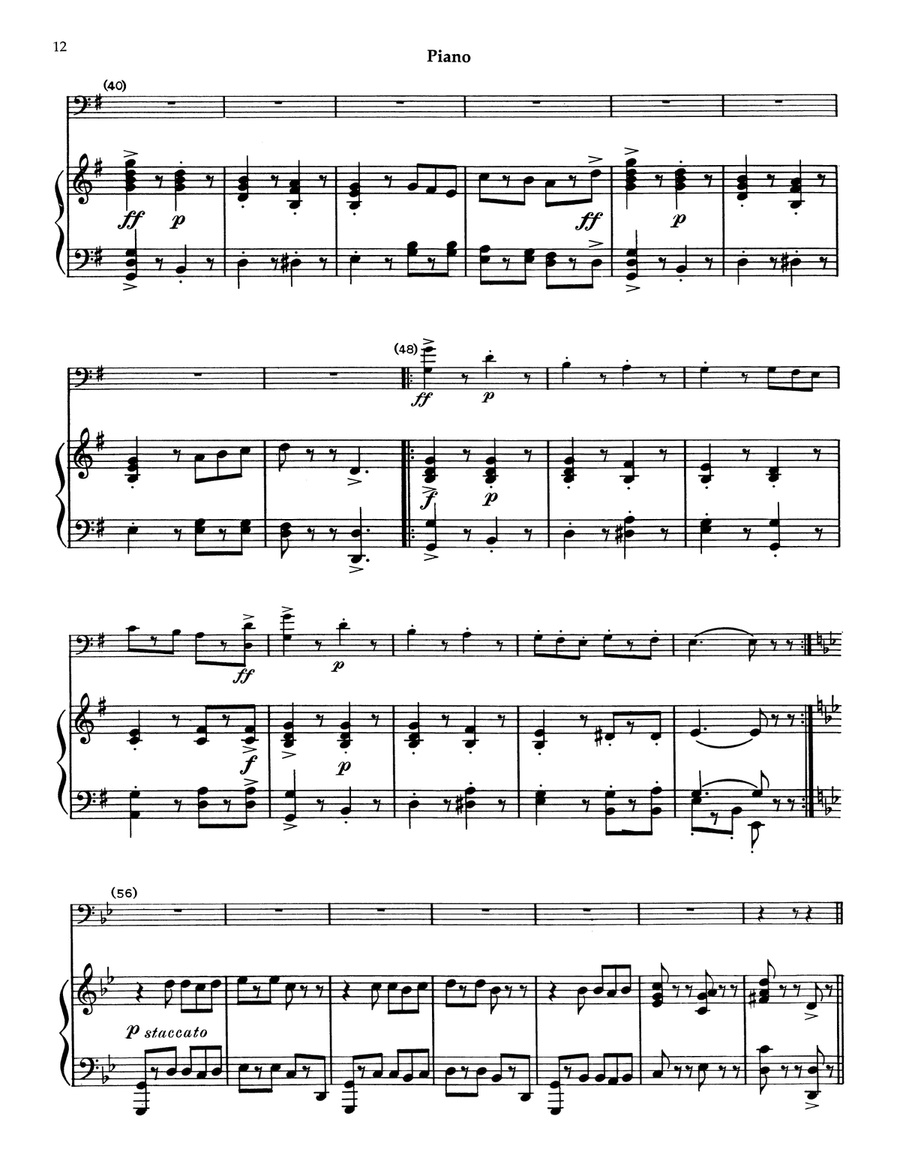 Funeral March Of A Marionette Piano scores gallery preview page 3