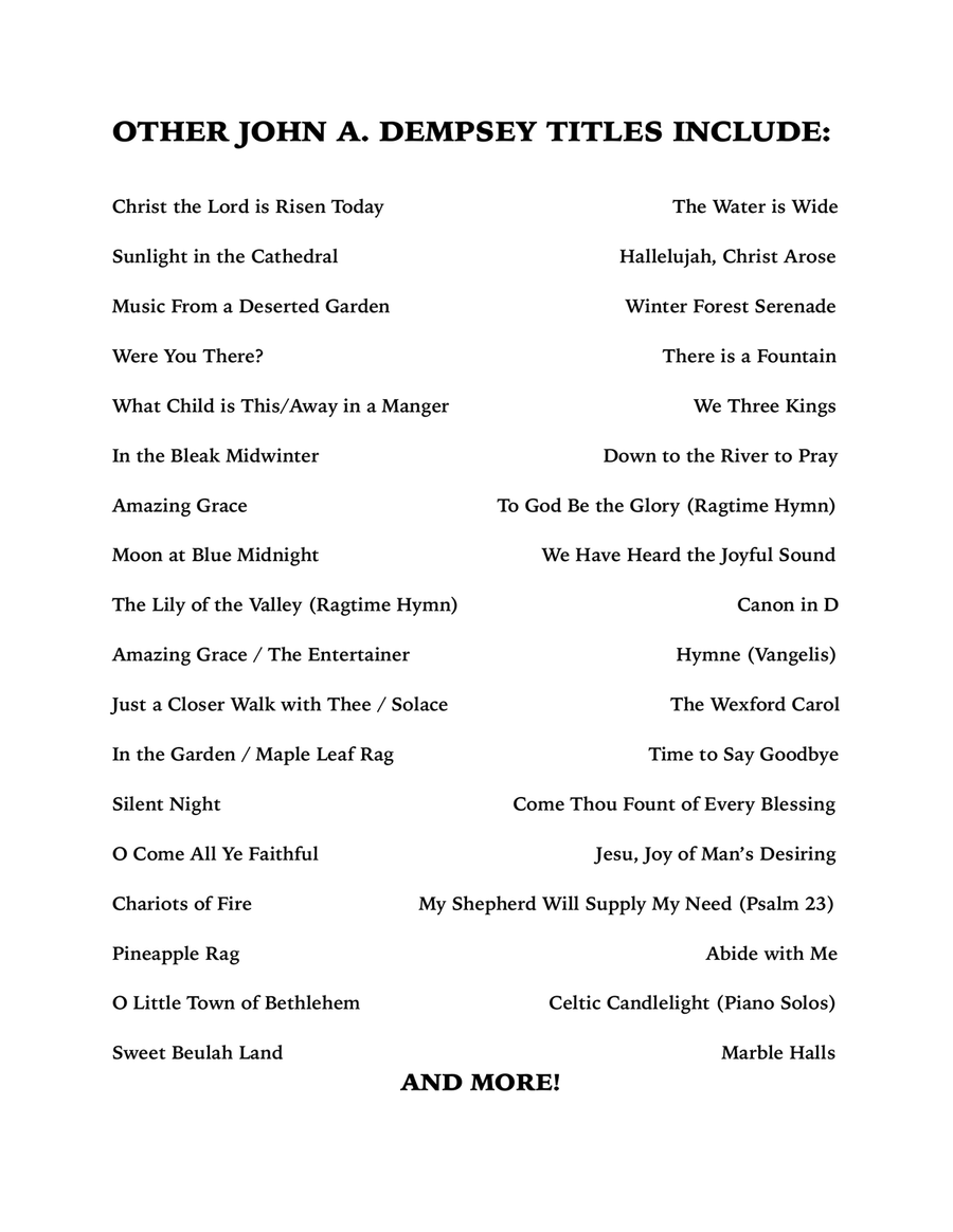 Just a Closer Walk with Thee / Solace (Sax Quartet: SATB) Saxophone Quartet scores gallery preview page 2