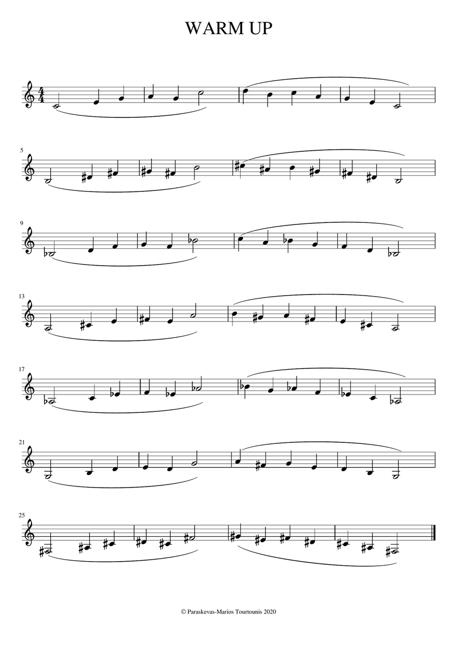 Exercises for trumpeters of the intermediate level B-Flat Trumpet scores gallery preview page 3