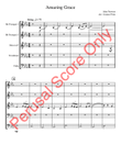 Amazing Grace for Brass Quintet