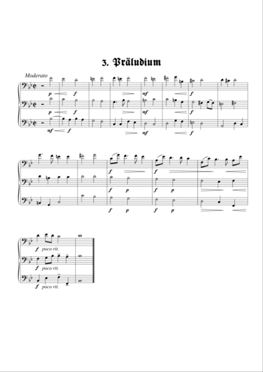 Echo Serenade for Trombone Trio Trombone Trio scores gallery preview page 4