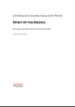 Spirit Of The Anzacs
