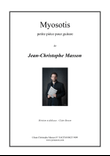 Myosotis petite pièce pour guitare de Jean-Christophe Masson révision et dédicace C.Besson