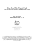 Ding-dong! The Witch Is Dead