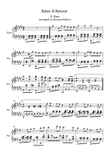 Salut d'amour Op.12 Piano Solo
