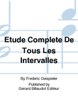 Etude Complete De Tous Les Intervalles