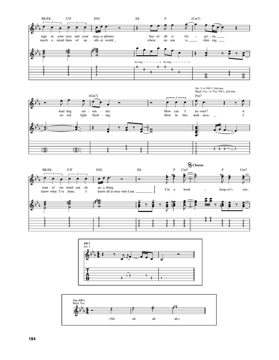 Don't Take Me Alive Don't Take Me Alive Acoustic Guitar scores gallery preview page 3