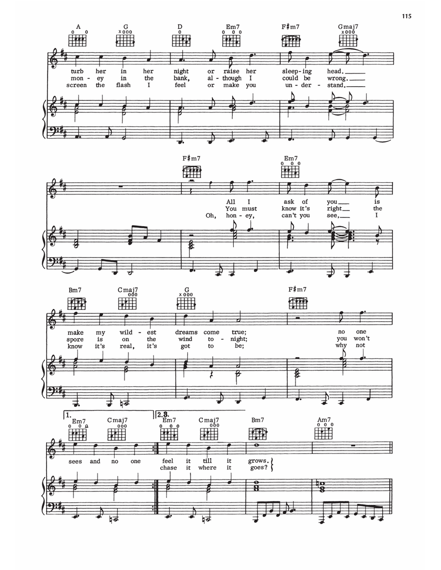 Rose Darling Rose Darling Piano, Vocal, Guitar scores gallery preview page 2