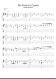 The Swan (Le Cygne) from the Carnival of the Animals (Camille Saint-Saens)