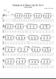 Prelude Op. 28, No. 4 in E Minor (Frederic Chopin)