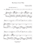 My Jesus, I Love Thee (Cello-Piano)