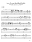 Modern Song of India (Standard Notation)