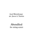 Abendlied for String Sextet