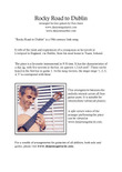 Rocky Road to Dublin for Guitar Quartet