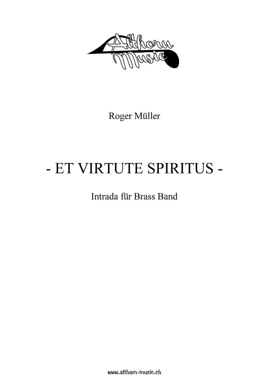 Et Virtute Spiritus Brass Band scores gallery preview page 2