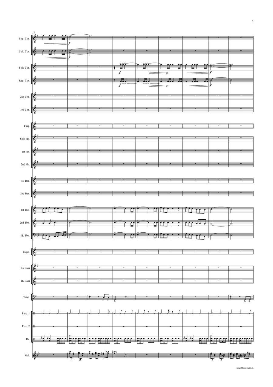 Et Virtute Spiritus Brass Band scores gallery preview page 6