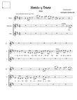 Herido y triste vocal instrumental