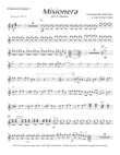 Misionera for Guitar Trio - Guitar 1