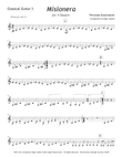 Misionera for Guitar Trio - Guitar 3