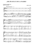 Oh dulce día de la madre SATB