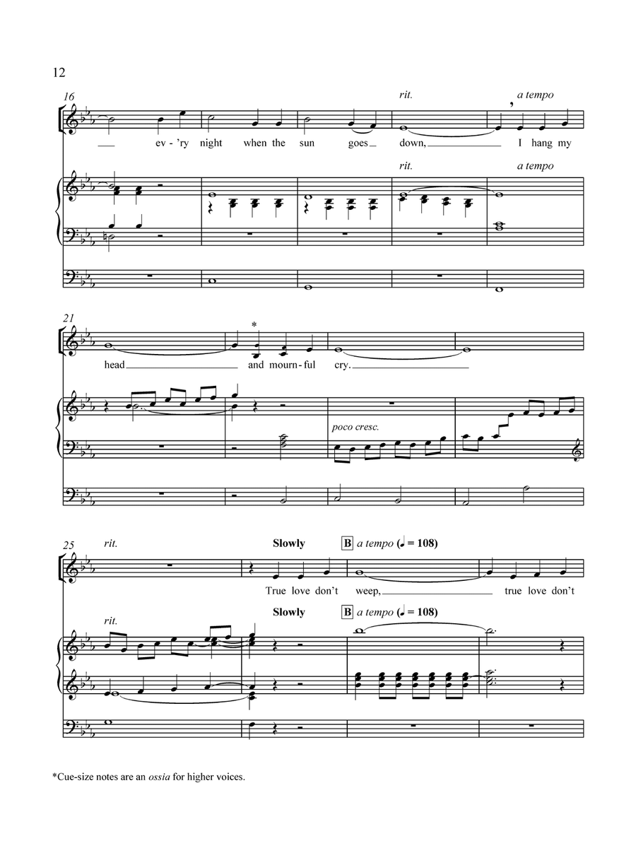 Every Night When the Sun Goes Down High Voice scores gallery preview page 2