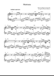 Mattinata (for piano solo with chords)