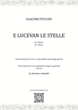 E lucevan le stelle - Tosca
