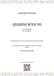 Quando m'en vo - La Bohème