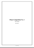 Piano Composition No. 2