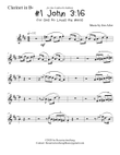 2 Scripture Songs (Instrumental Parts)